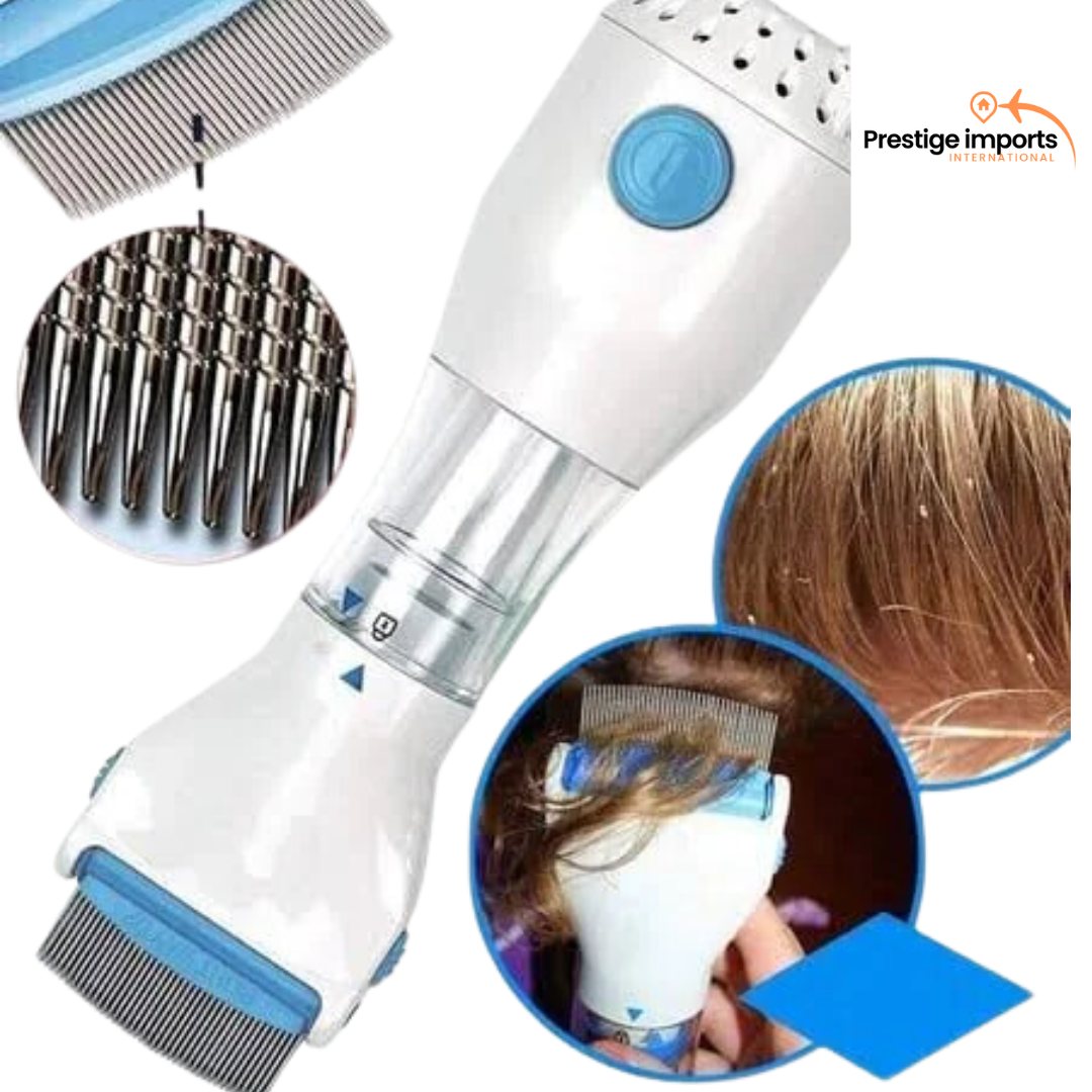 ElectroClean Pro - Eliminador de Piojos con 4 Filtros