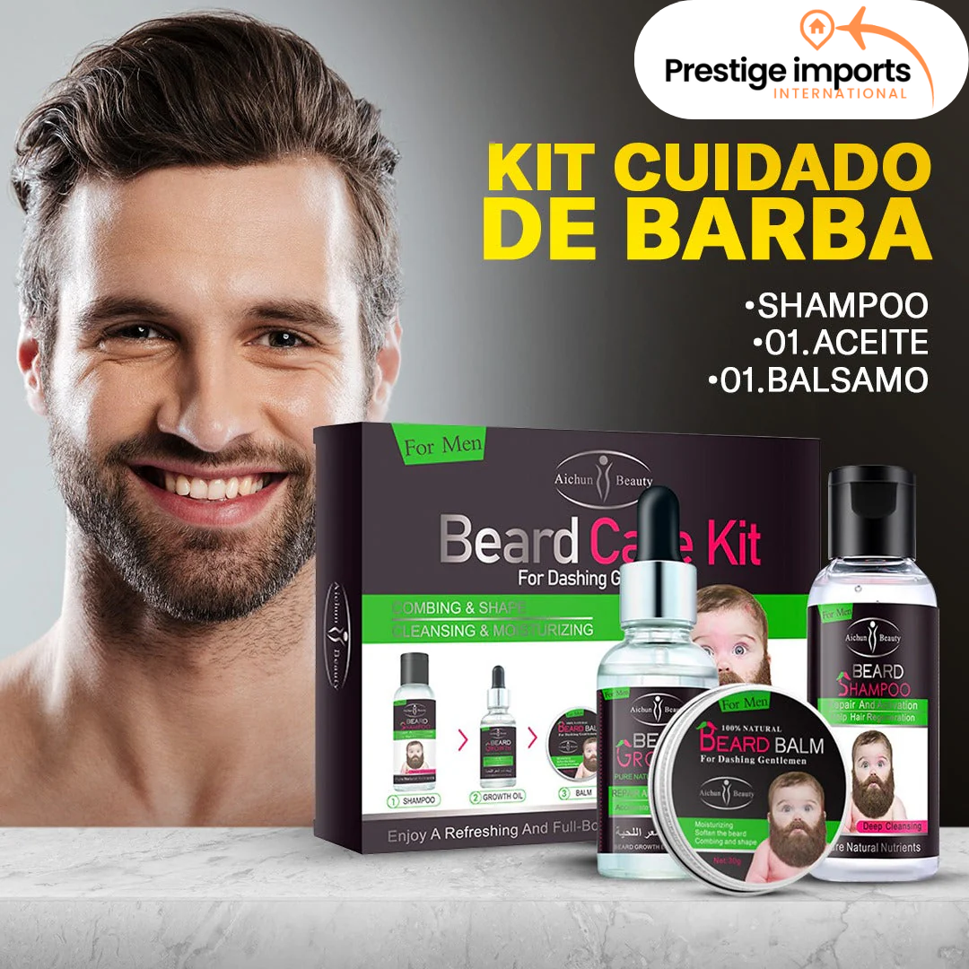 Kit BarberPro™ - Kit De Barba