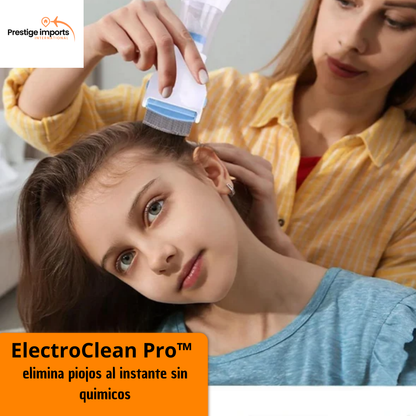 ElectroClean Pro - Eliminador de Piojos con 4 Filtros